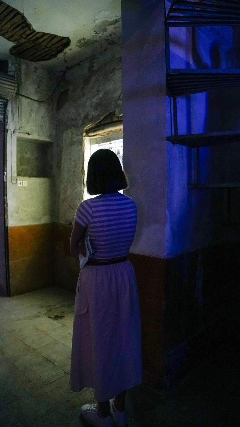 Exhibition documentation: images, visitors and the industrial architecture of Shiraz Moving Images 2026.