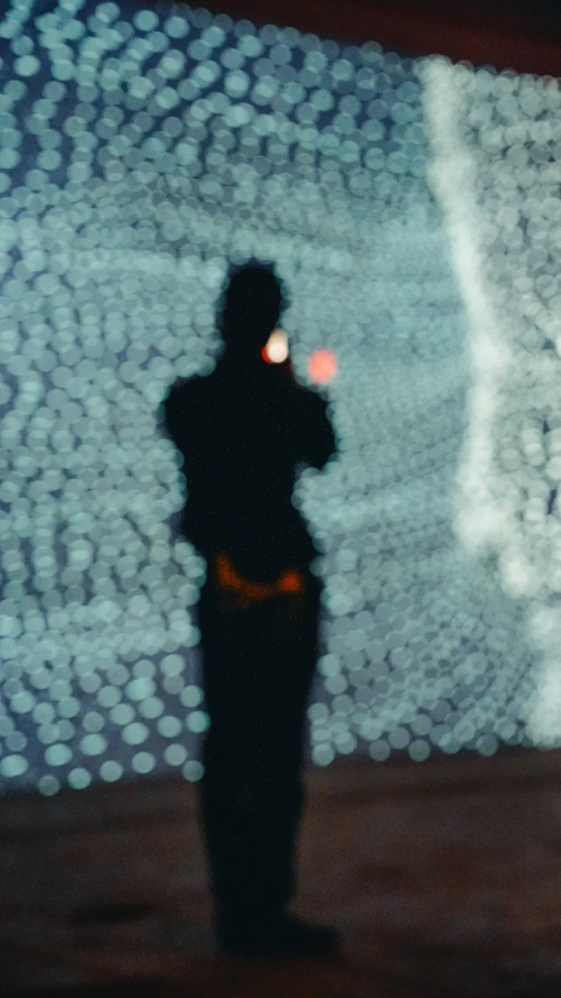 Exhibition documentation: images, visitors and the industrial architecture of Shiraz Moving Images 2026.