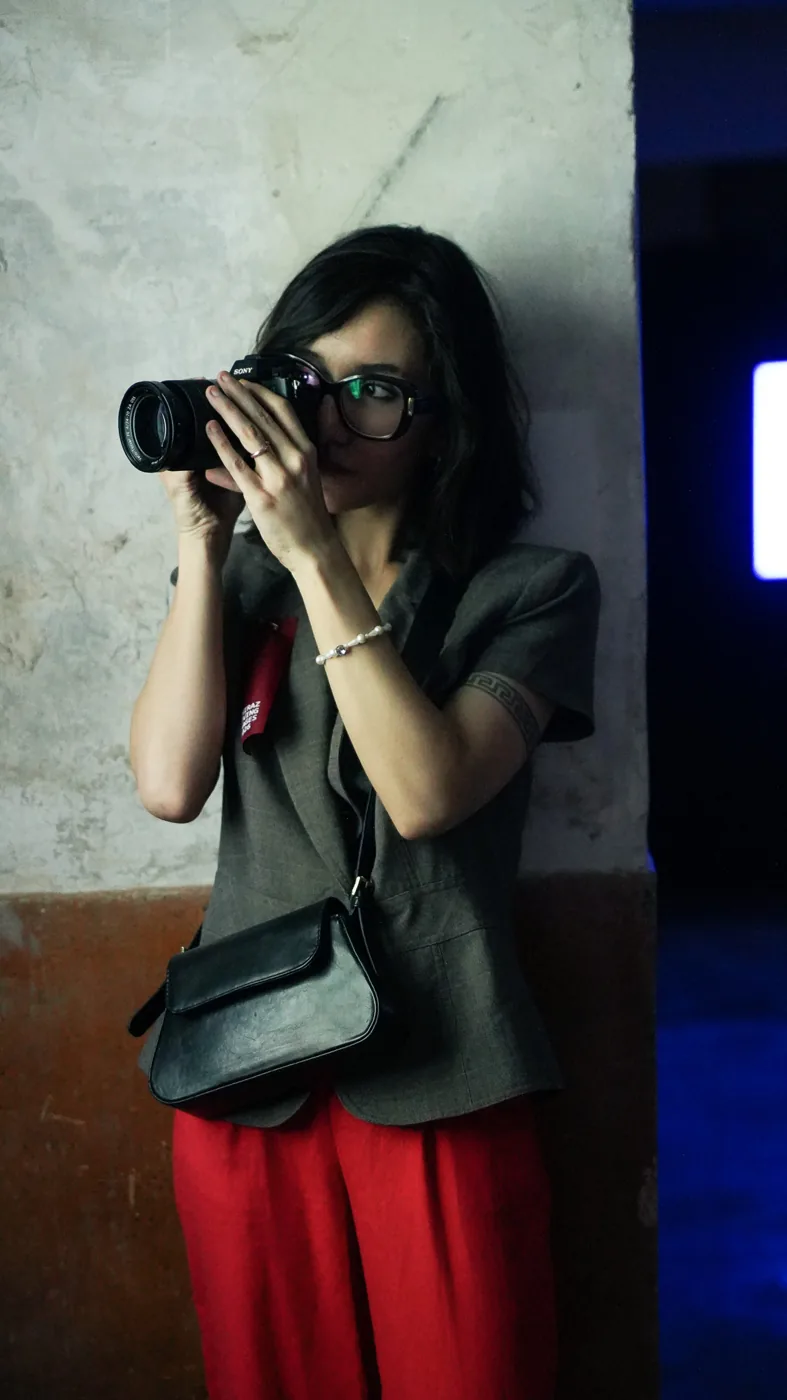 Exhibition documentation: images, visitors and the industrial architecture of Shiraz Moving Images 2026.